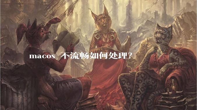 macos 不流畅如何处理？